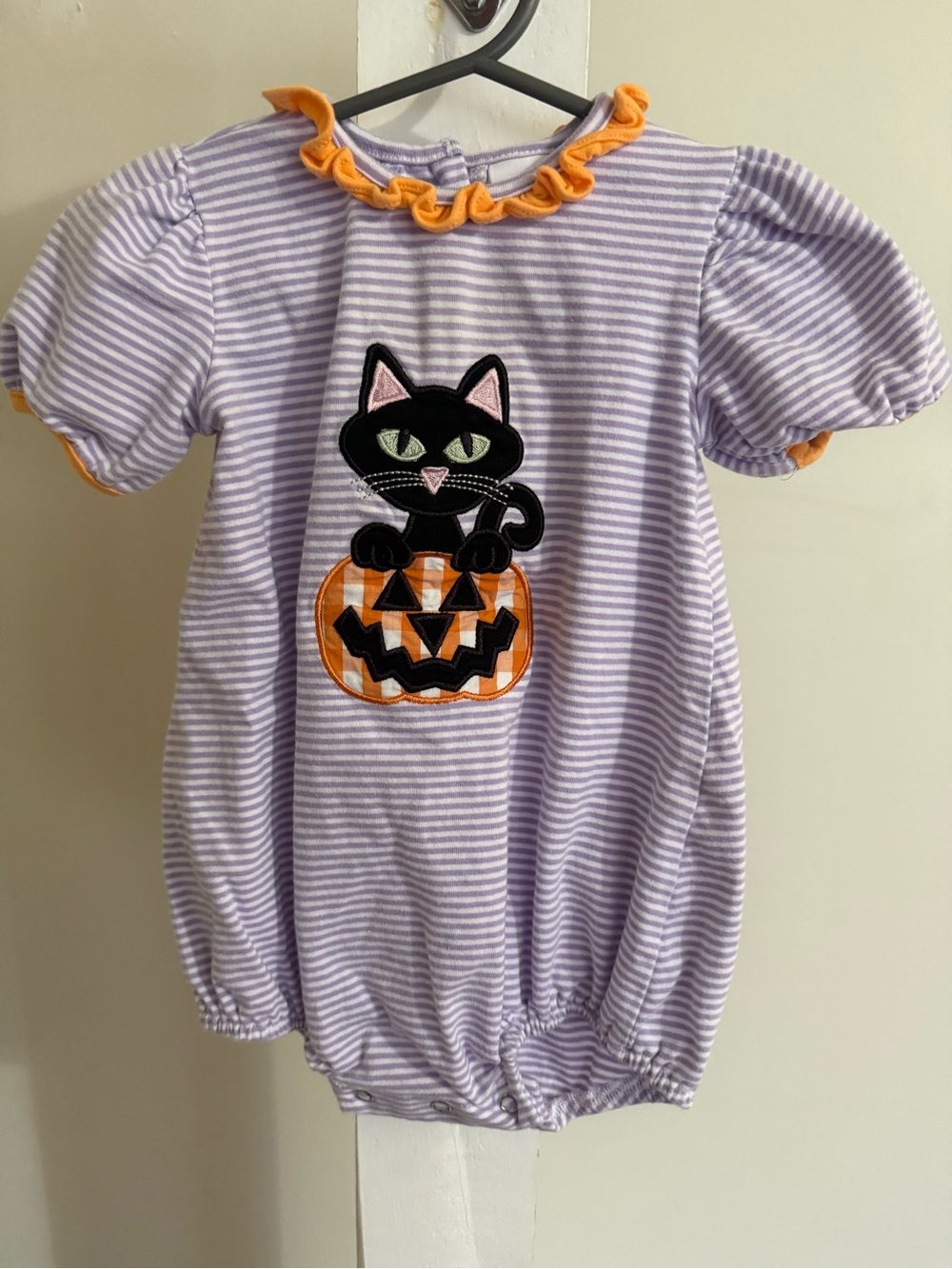 Stitchy Fish Halloween Romper